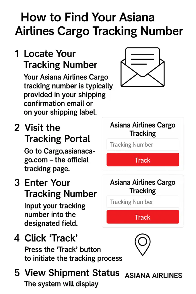 How to Find Your Asiana Airlines Cargo Tracking