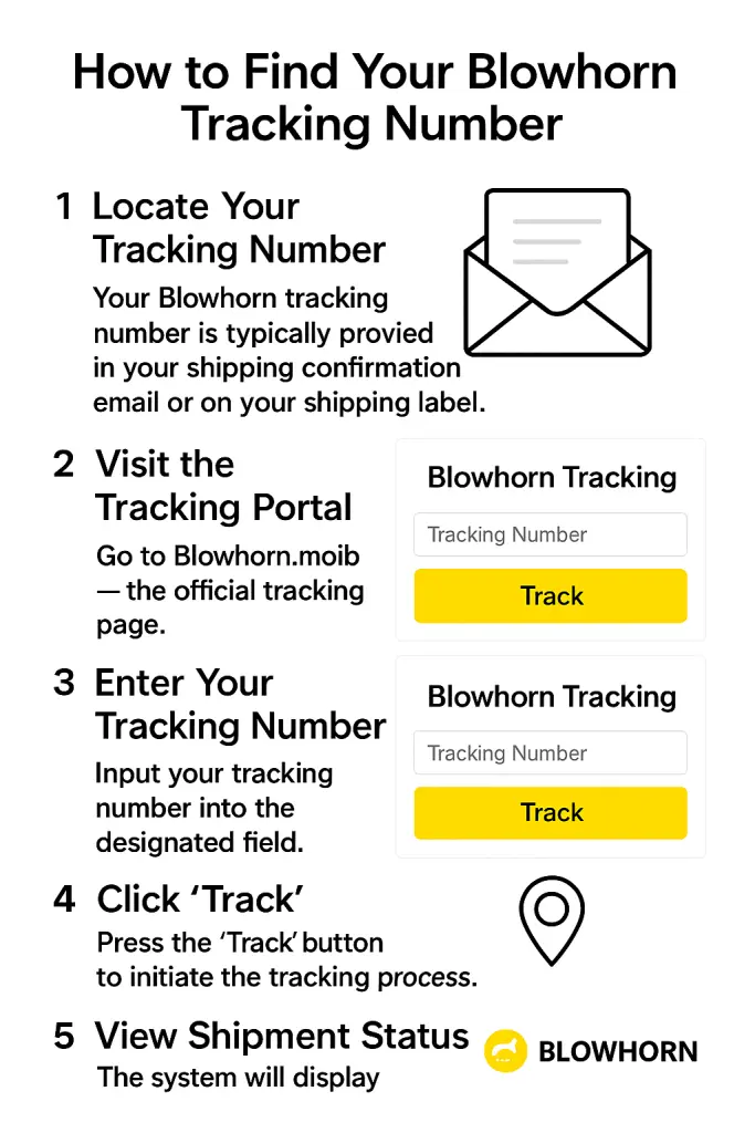How to Find Your Blowhorn Tracking