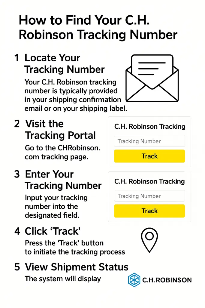 How to Find Your CH Robinson Tracking 