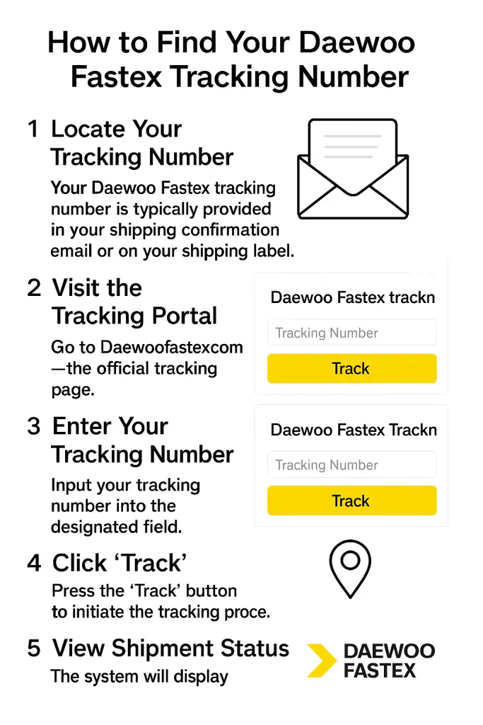 How to Find Your Daewoo Fastex Tracking