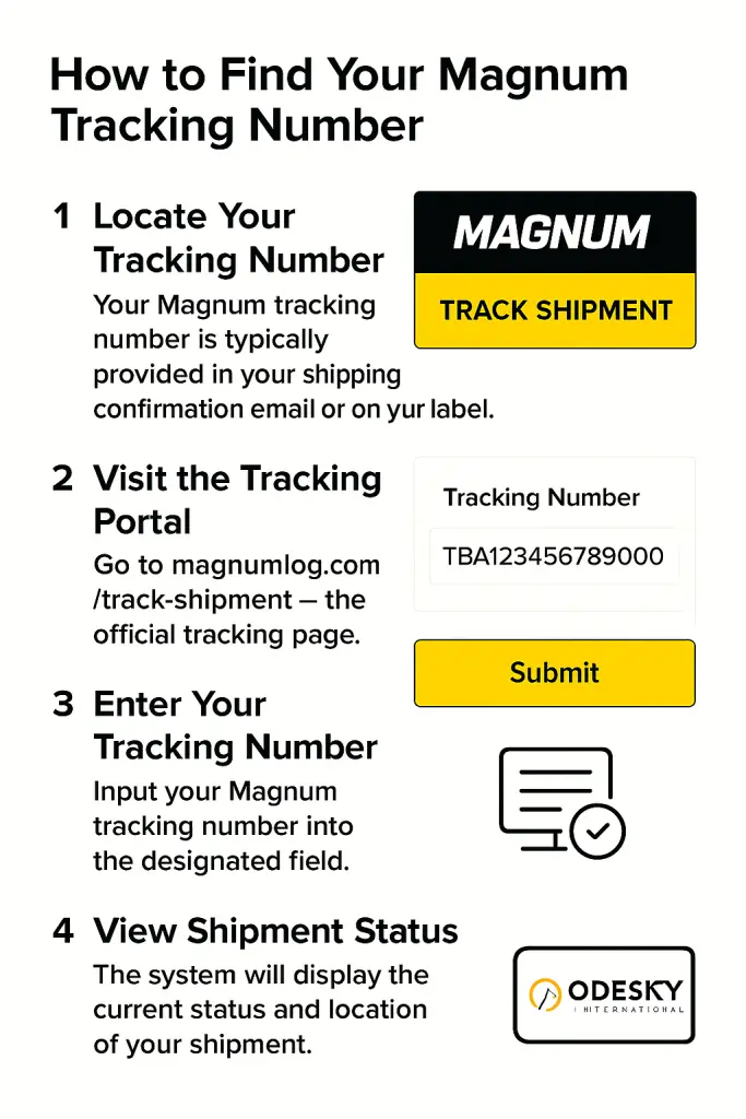 How to Find Your Magnum Tracking