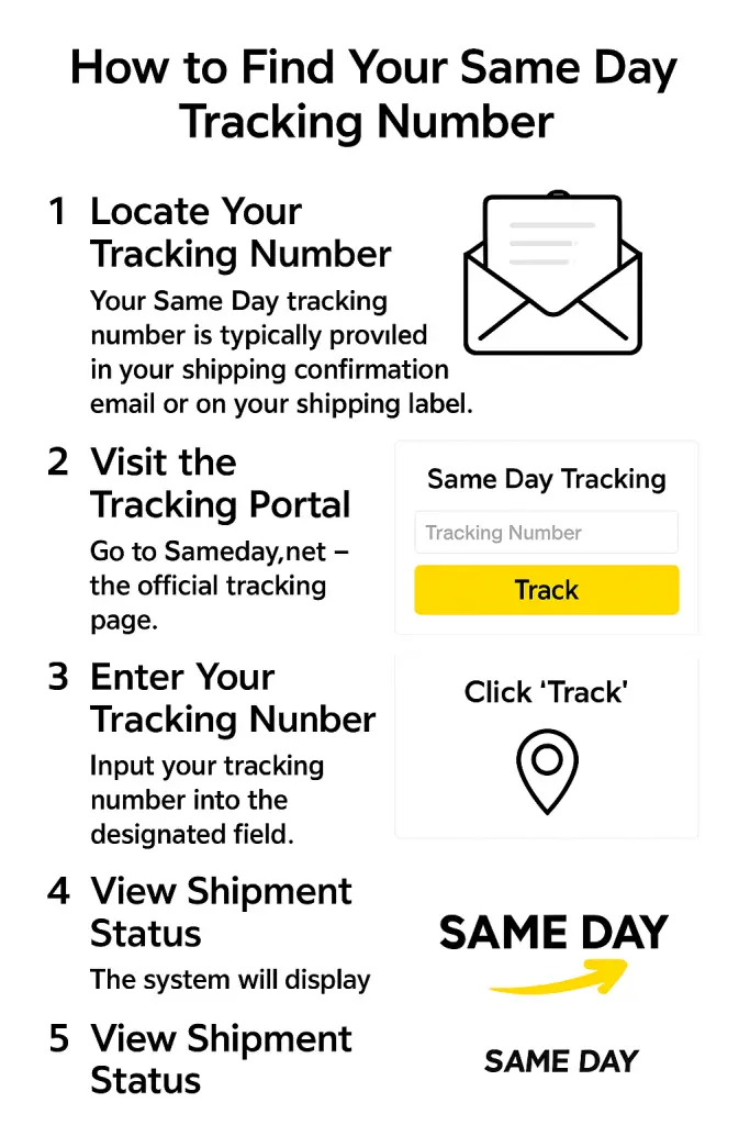 How to Find Your Same Day Tracking