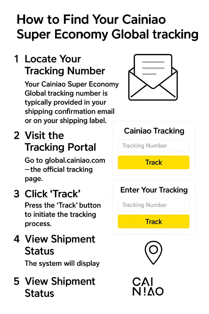 How to Find Your Cainiao Super Economy Global Tracking