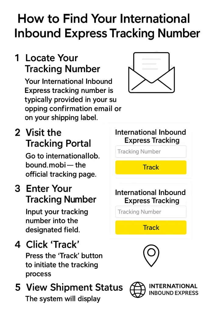How to Find Your International Inbound Express Tracking
