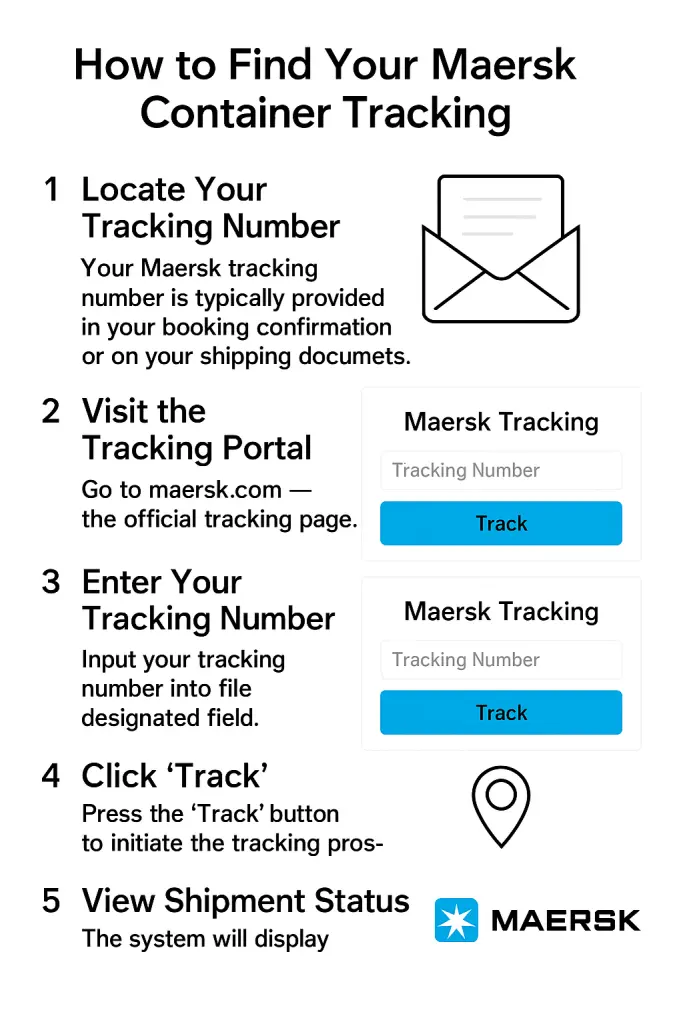 How to Find Your Maersk Container Tracking