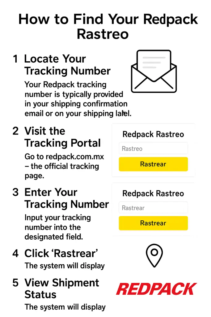 How to Find Your Redpack Rastreo
