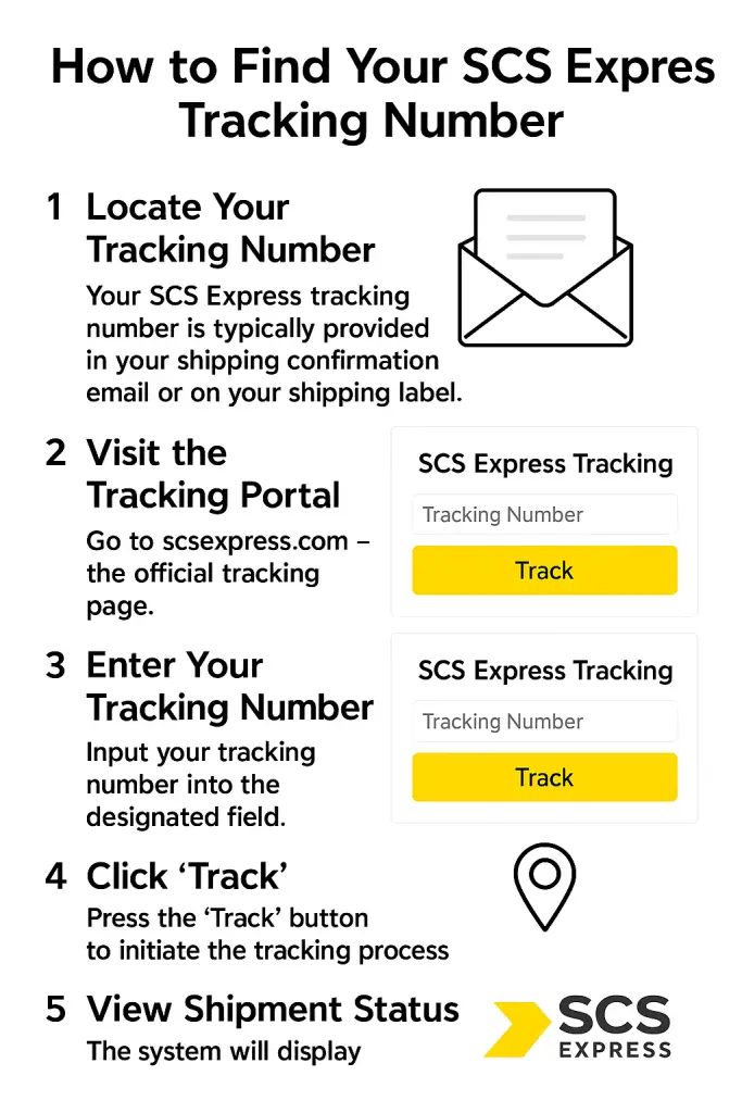 How to Find Your SCS Express Tracking