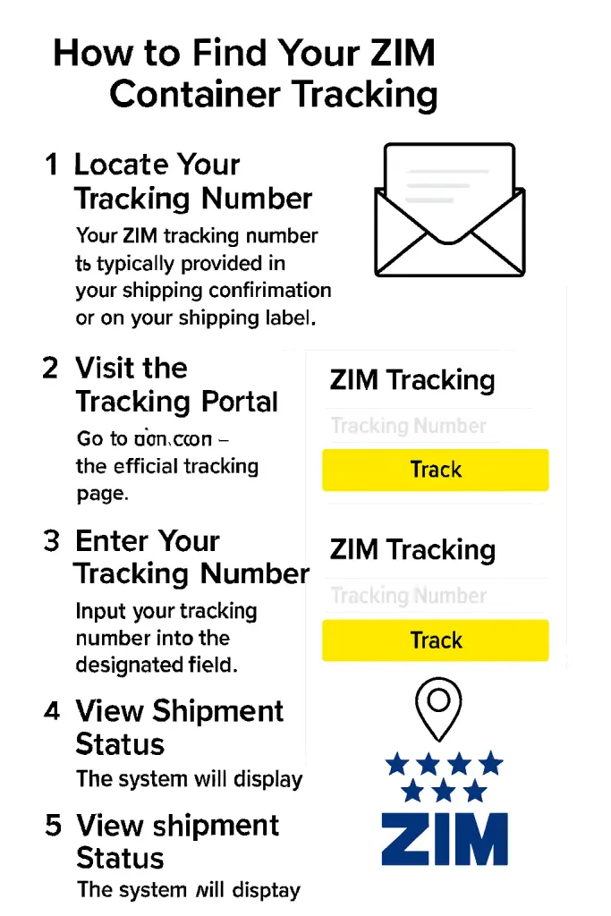 How to Find Your ZIM Container Tracking