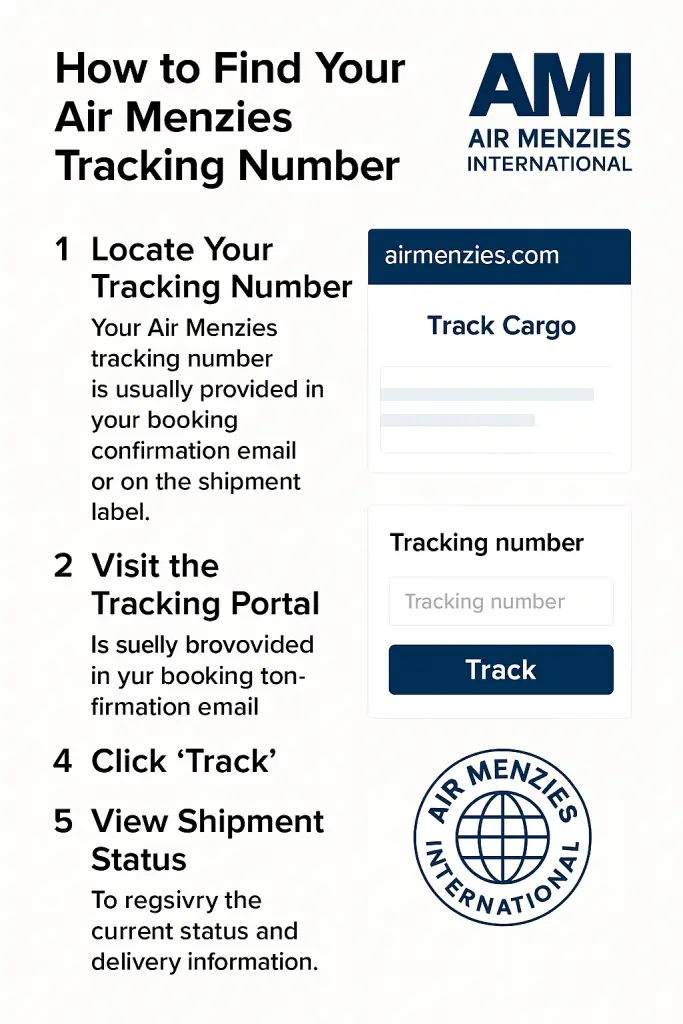 How to Find Your Air Menzies Tracking