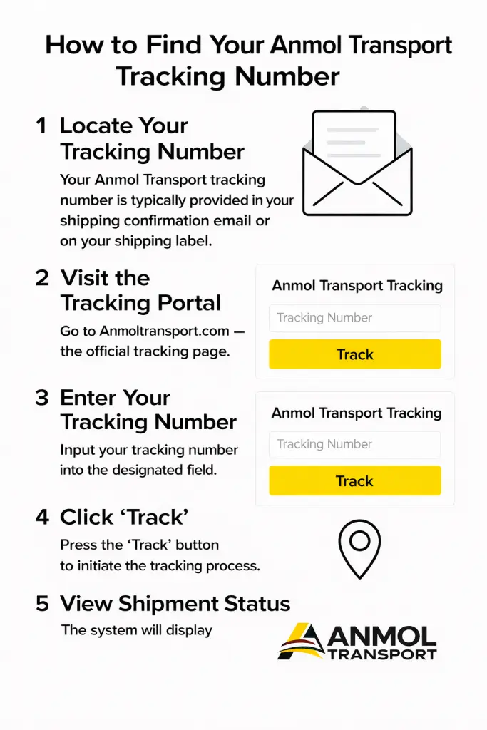 How to Find Your Anmol Transport Tracking