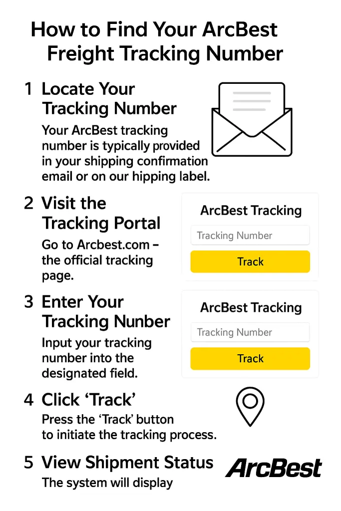 How to Find Your ArcBest Freight Tracking