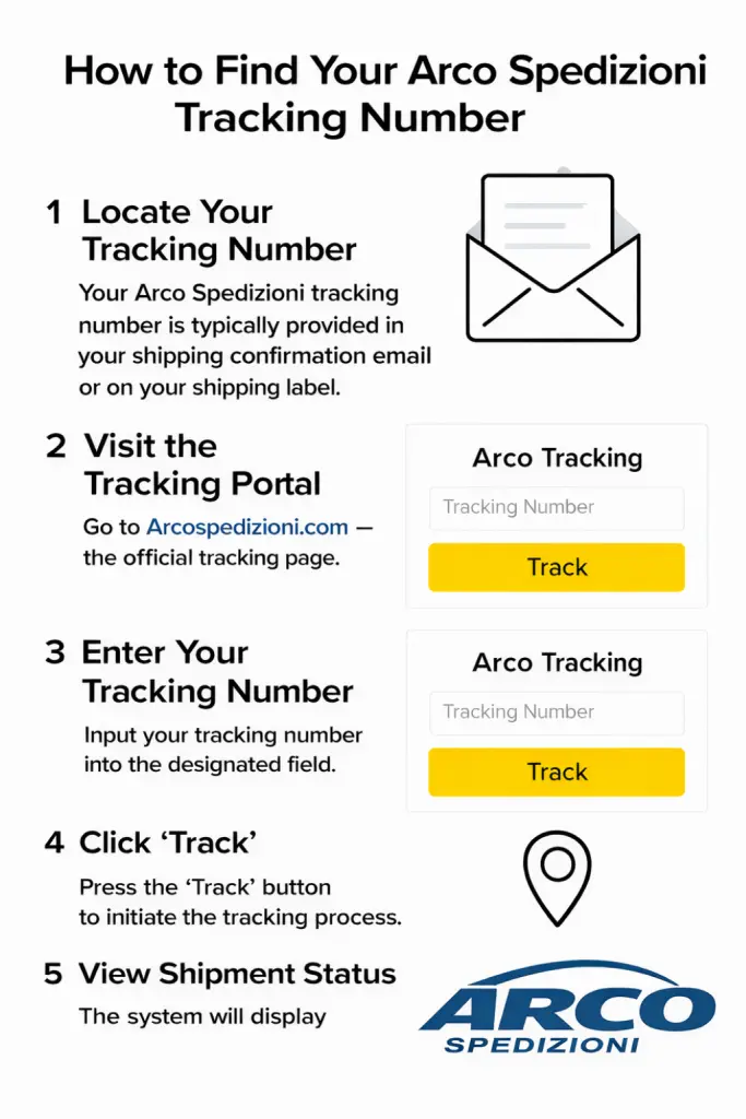 How to Find Your Arco Spedizioni Tracking