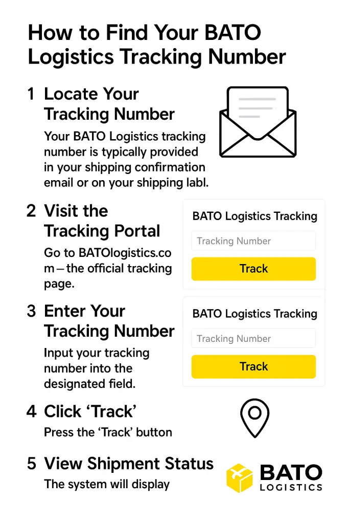 How to Find Your BATO Logistics Tracking