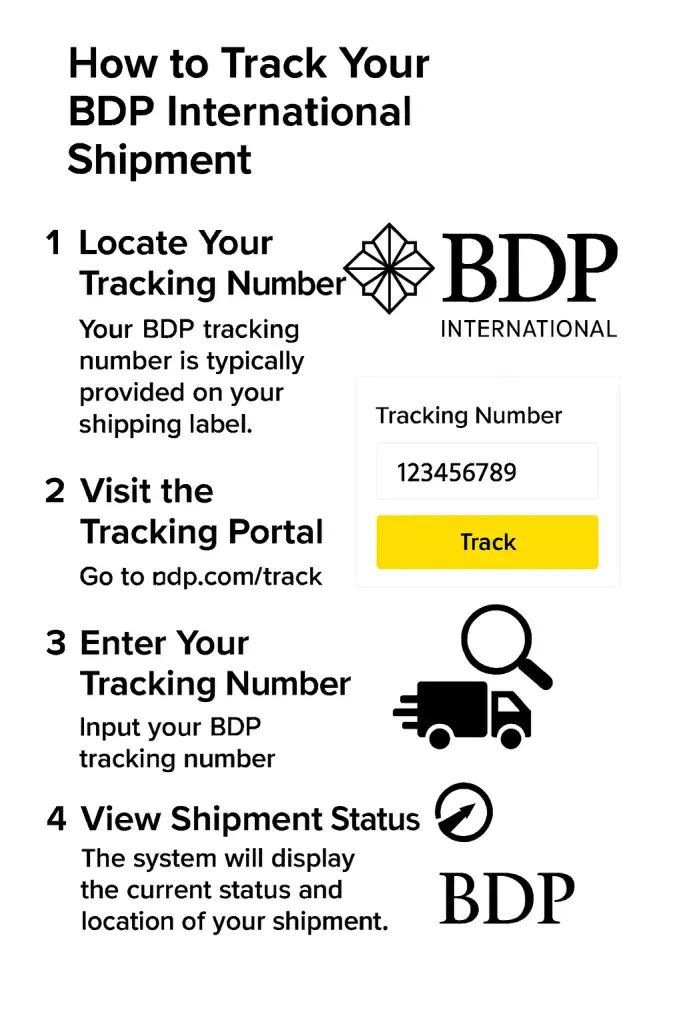 How to Find Your BDP International Tracking