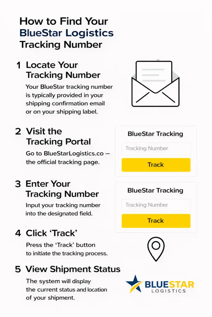 How to Find Your BlueStar Logistics Tracking