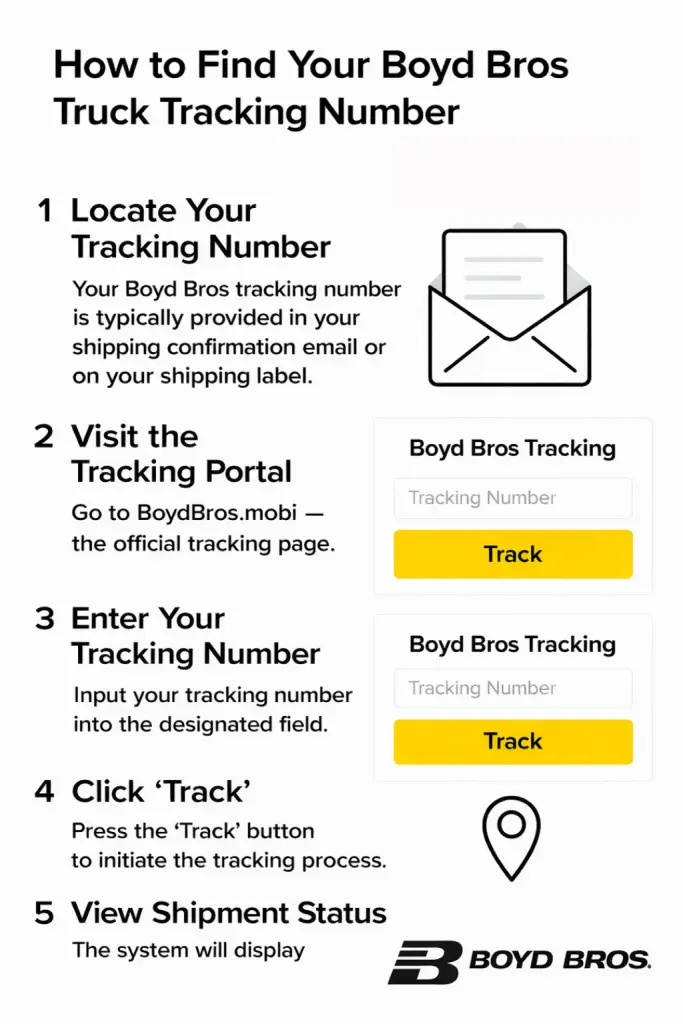 How to Find Your Boyd Bros Truck Tracking