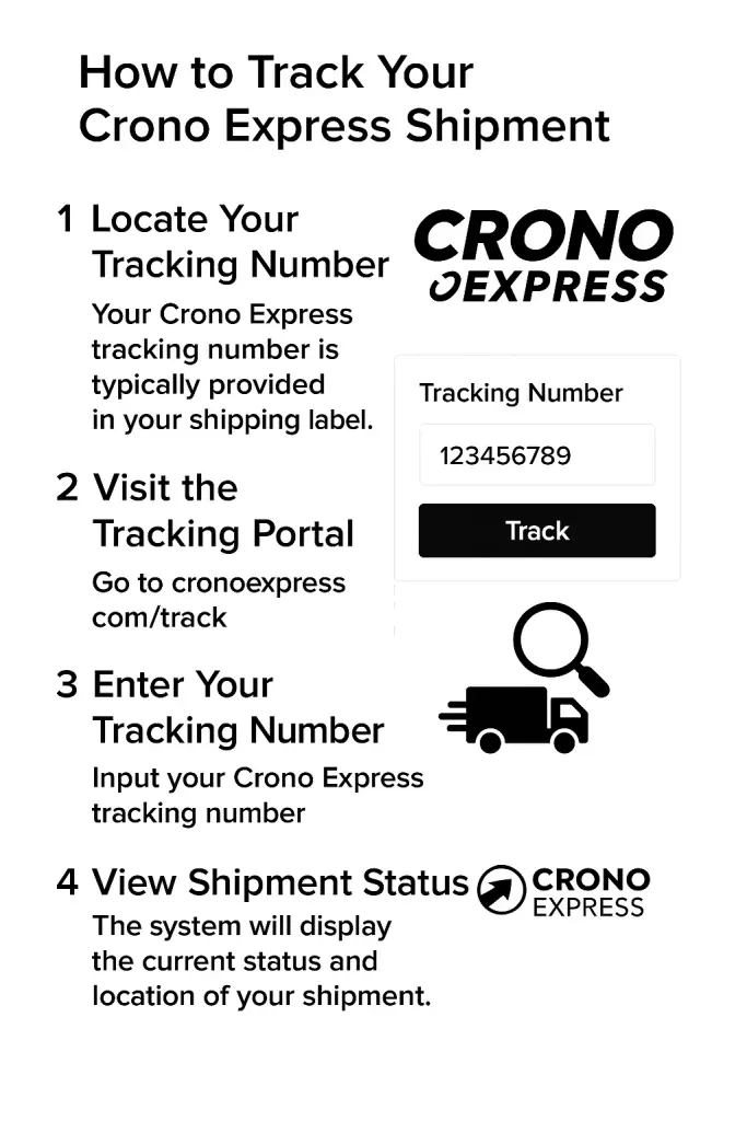 How to Find Your Crono Express Tracking