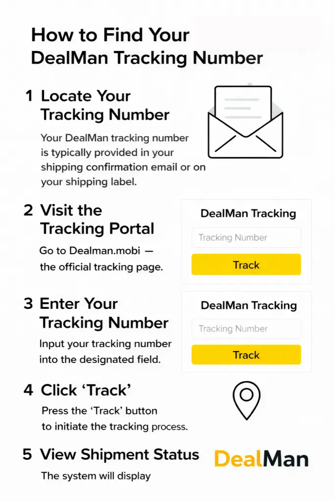 How to Find Your DealMan Tracking