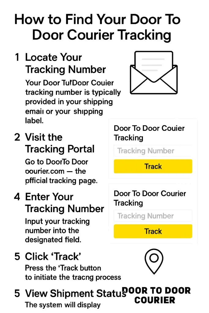 How to Find Your Door To Door Courier Tracking
