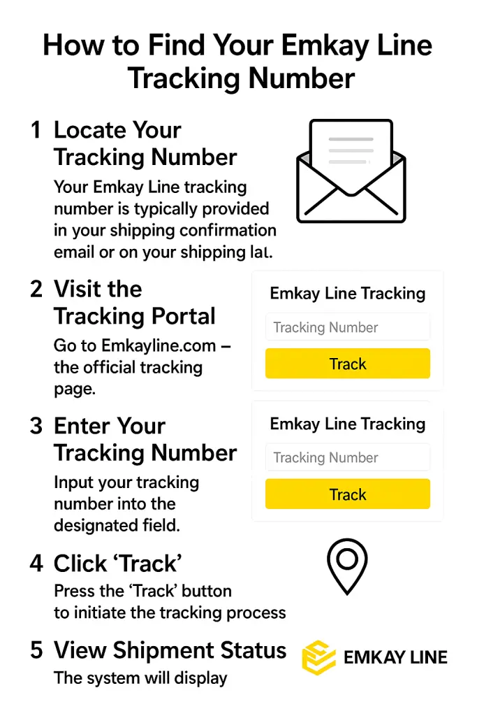 How to Find Your Emkay Line Tracking