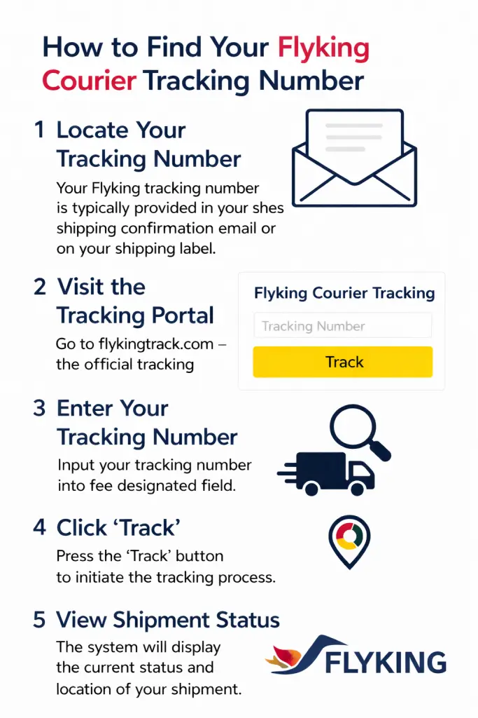 How to Find Your Flyking Courier Tracking