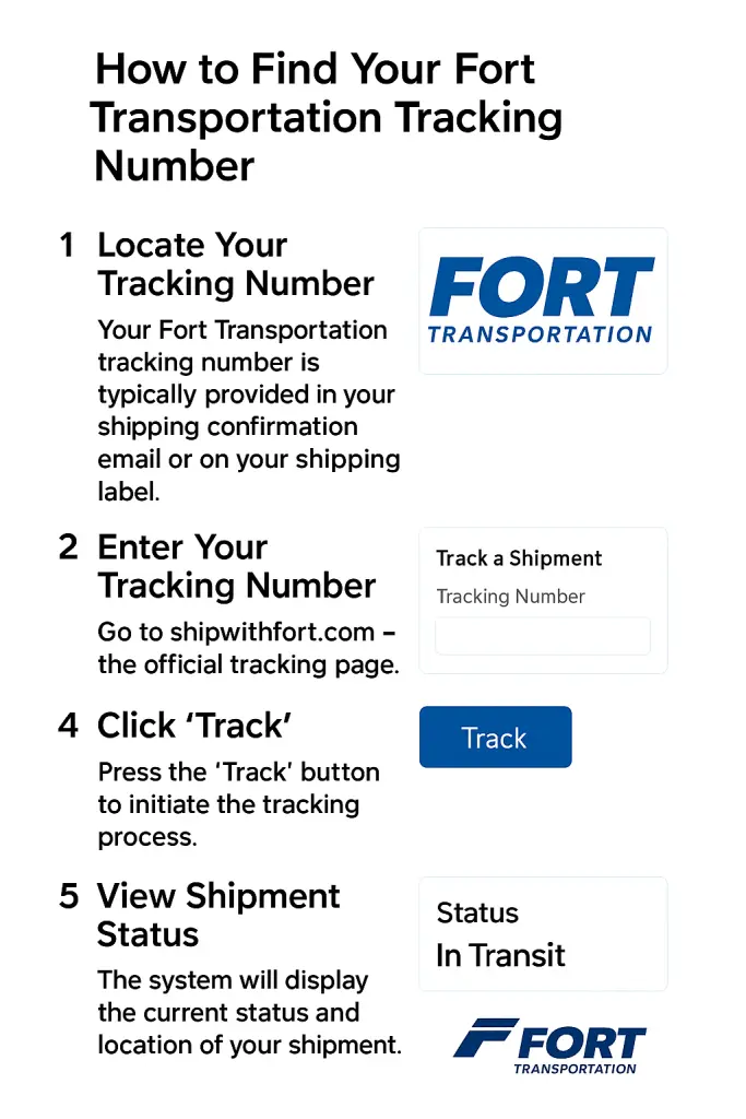 How to Find Your Fort Transportation Tracking