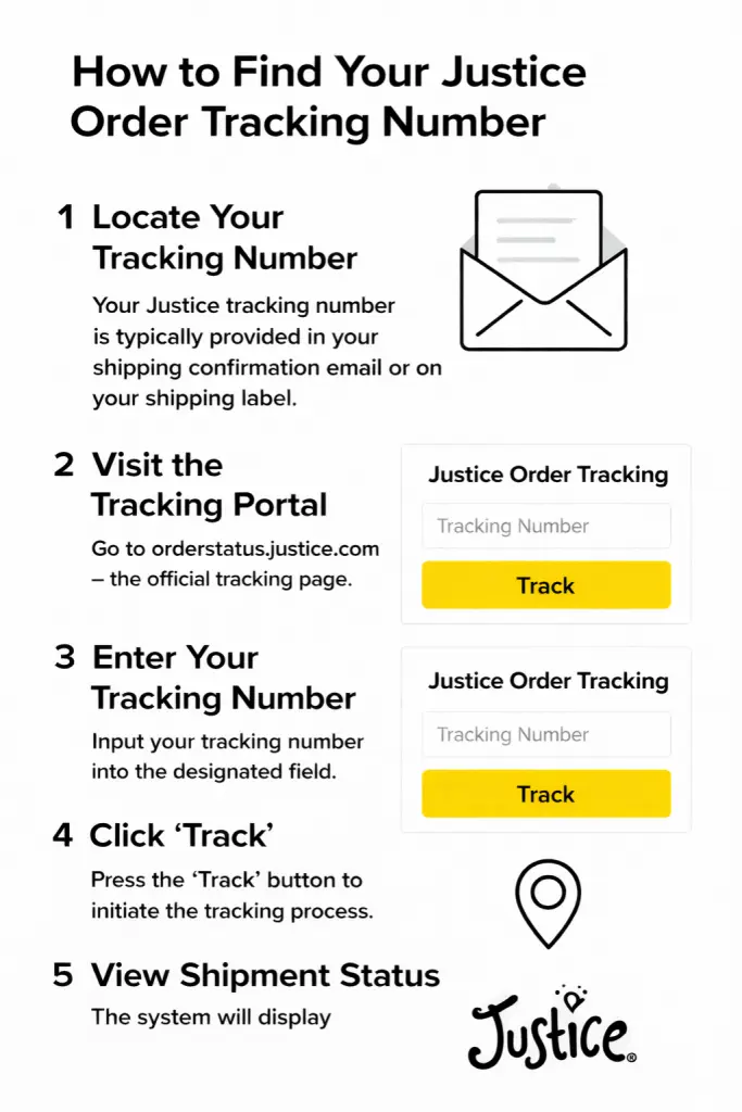 How to Find Your Justice Order Tracking