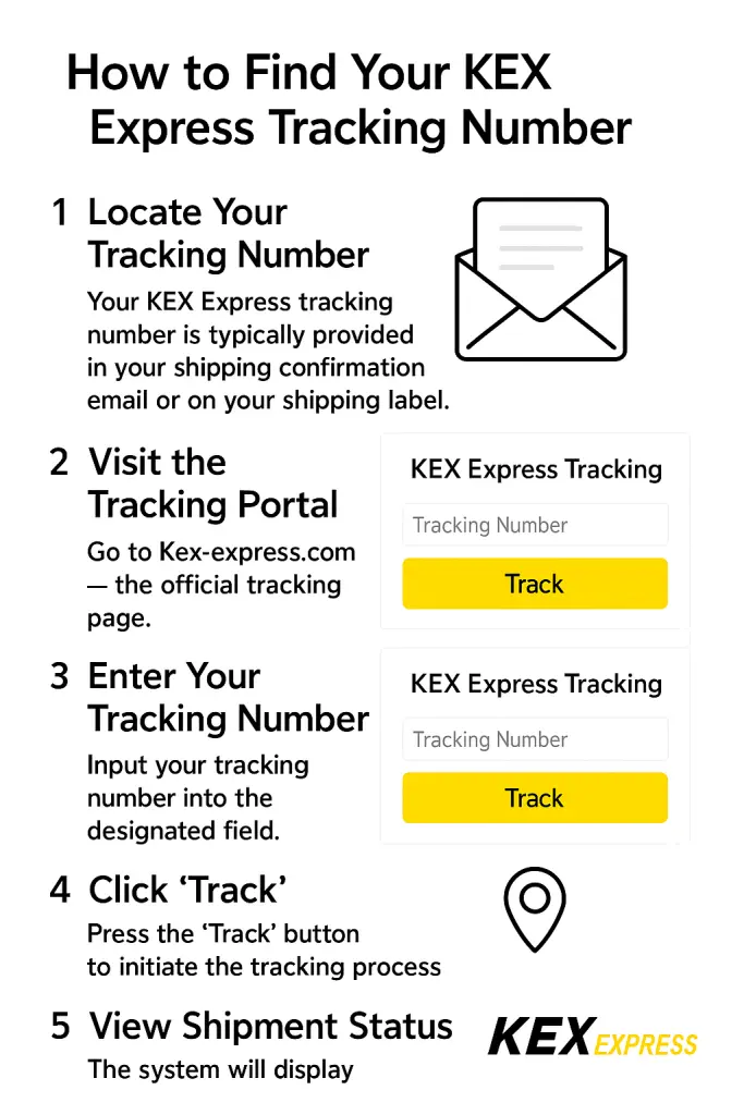 How to Find Your KEX Express Tracking