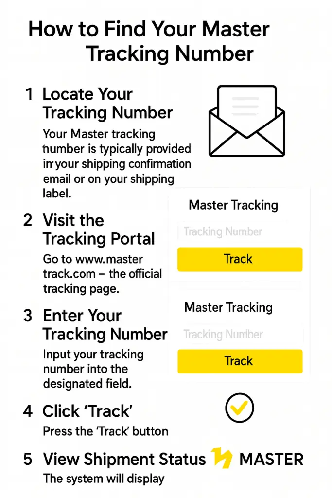 How to Find Your Master Tracking