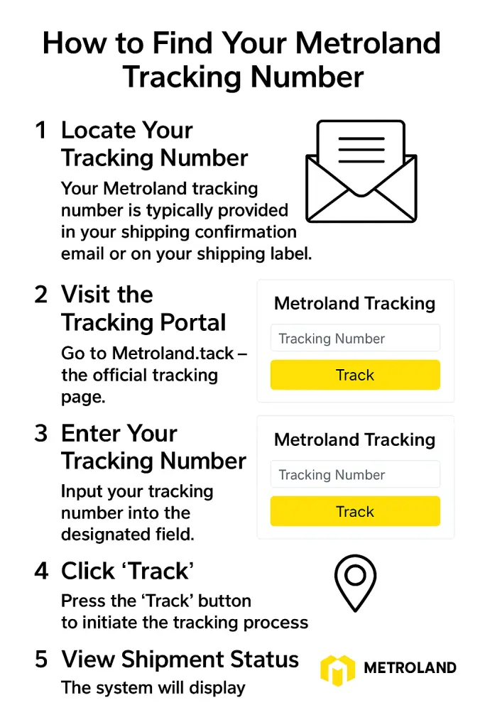 How to Find Your Metroland Tracking