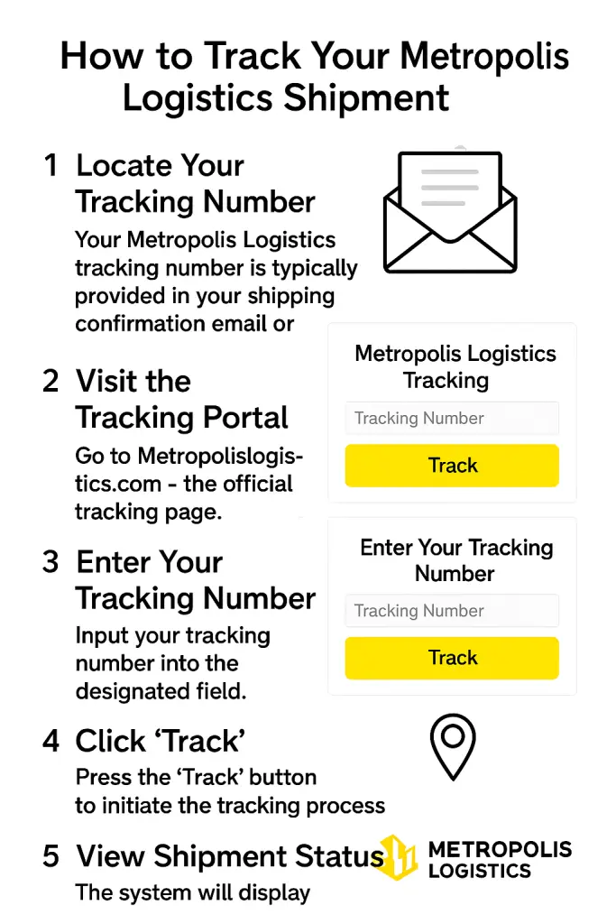 How to Find Your Metropolis Logistics Tracking