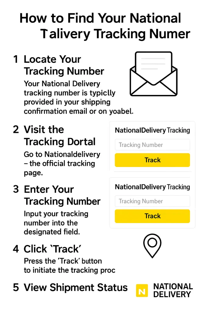 How to Find Your National Delivery Tracking