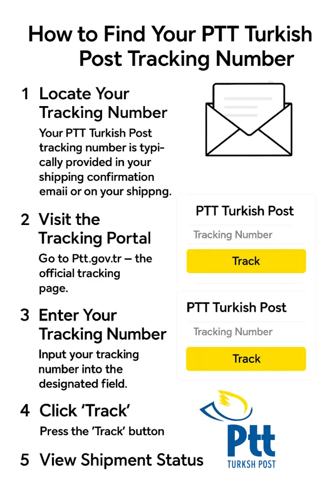 How to Find Your PTT Turkish Post Tracking