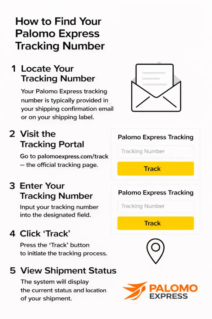 How to Find Your Palomo Express Tracking
