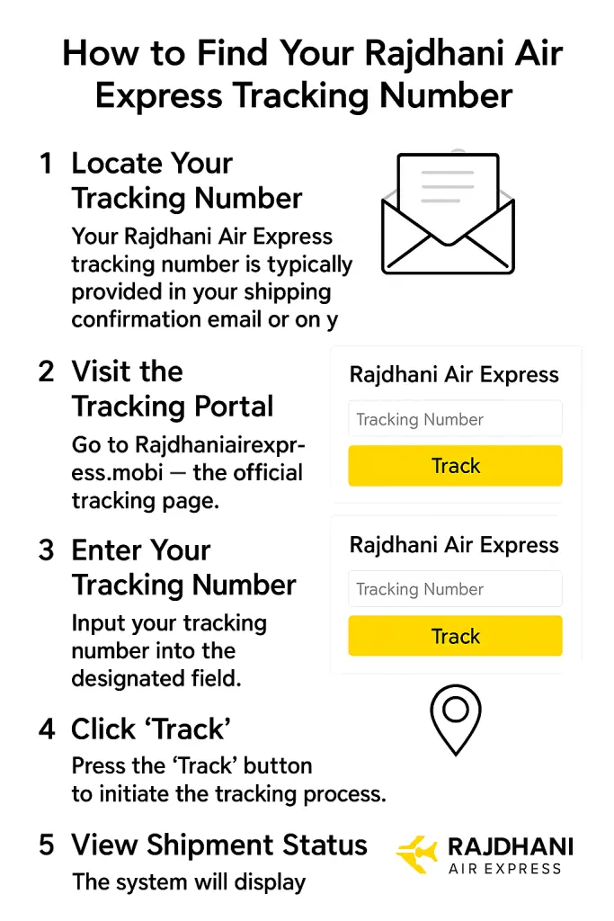 How to Find Your Rajdhani Air Express Tracking