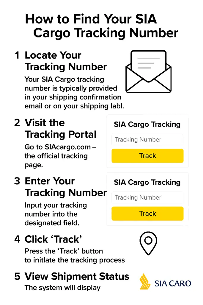 How to Find Your SIA Cargo Tracking