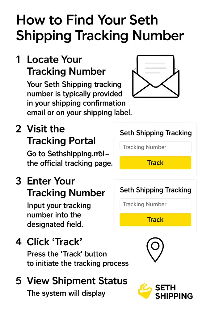How to Find Your Seth Shipping Tracking