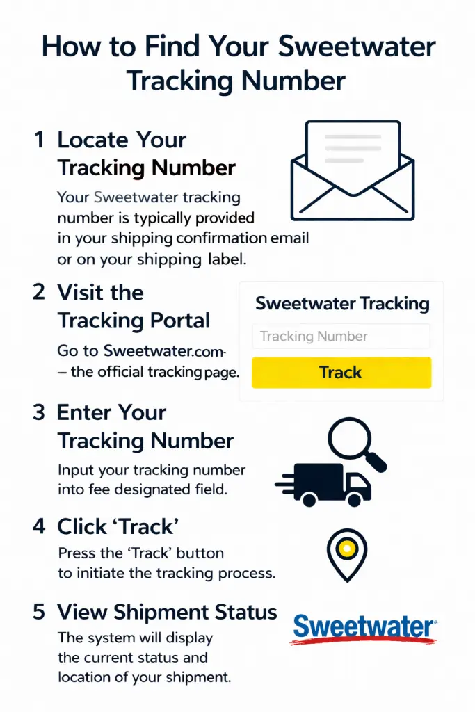 How to Find Your Sweetwater Tracking