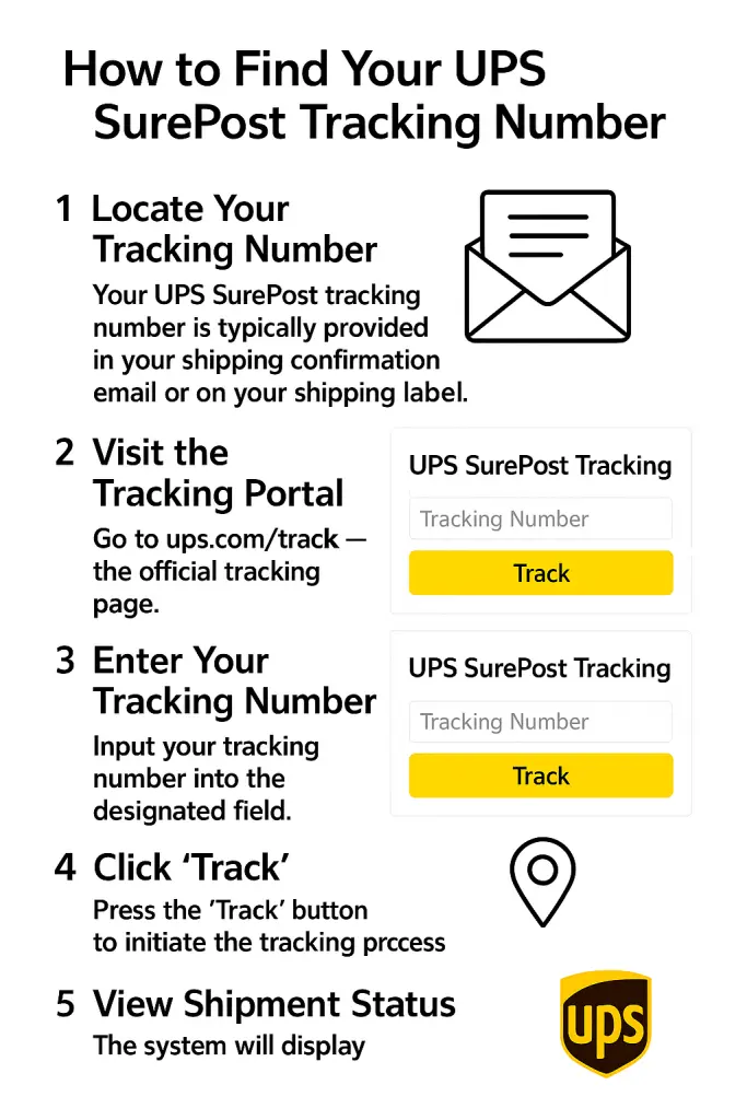 How to Find Your UPS SurePost Tracking