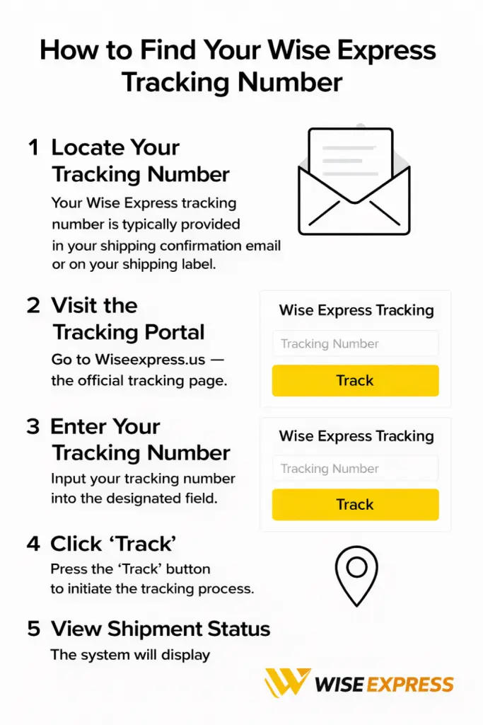 How to Find Your Wise Express Tracking